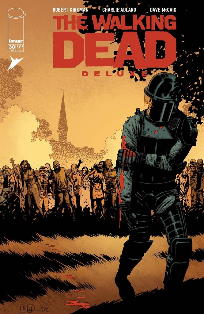 The Walking Dead: Deluxe #30 (Cover B Charlie Adlard & Dave McCaig)