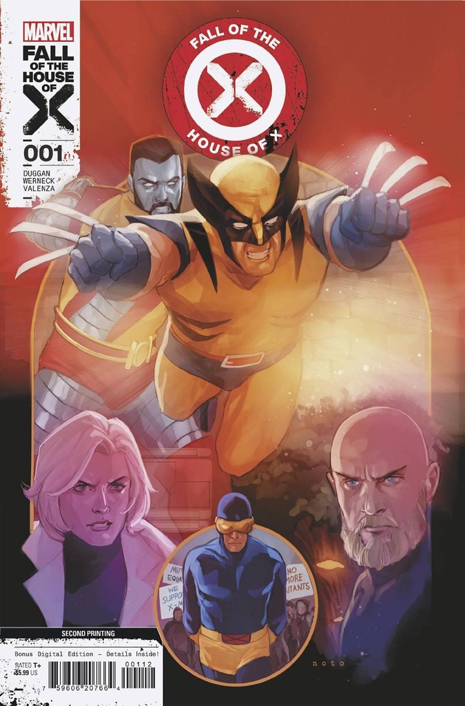 Fall of the House of X #1 (2nd Printing Phil Noto Variant)