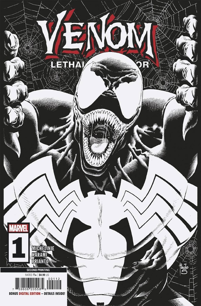 Venom: Lethal Protector II #1 of 5 (2nd Printing Paulo Siqueira Variant)