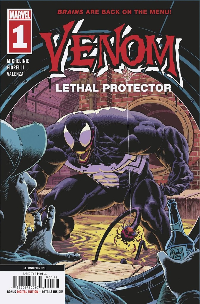 Venom: Lethal Protector #1 of 5 (2nd Printing Paulo Siqueira Variant)