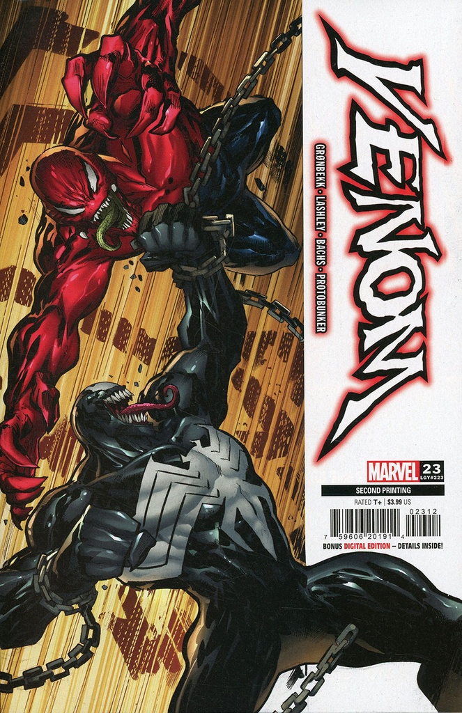 Venom #23 (2nd Printing Ken Lashley Variant)