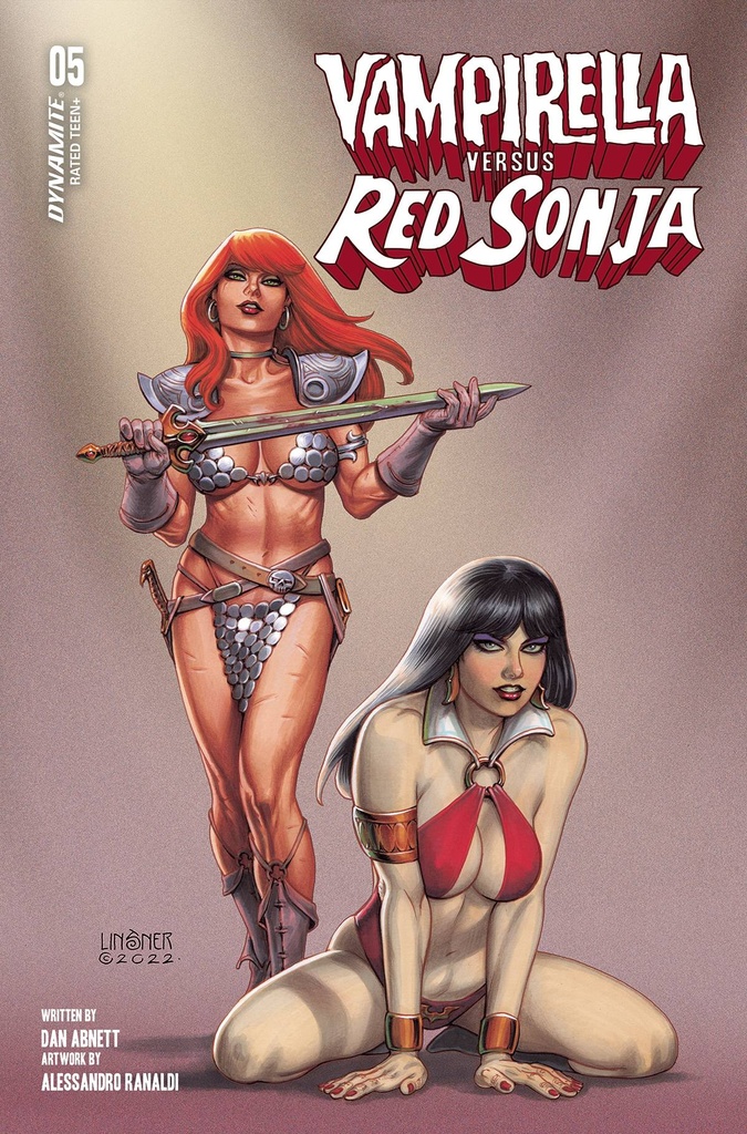 Vampirella vs. Red Sonja #5 (Cover B Joseph Michael Linsner)