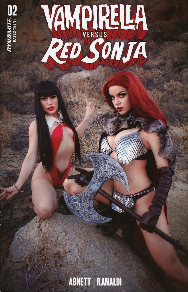 Vampirella vs. Red Sonja #2 (Cover E Rachel Hollon Cosplay Photo Variant)