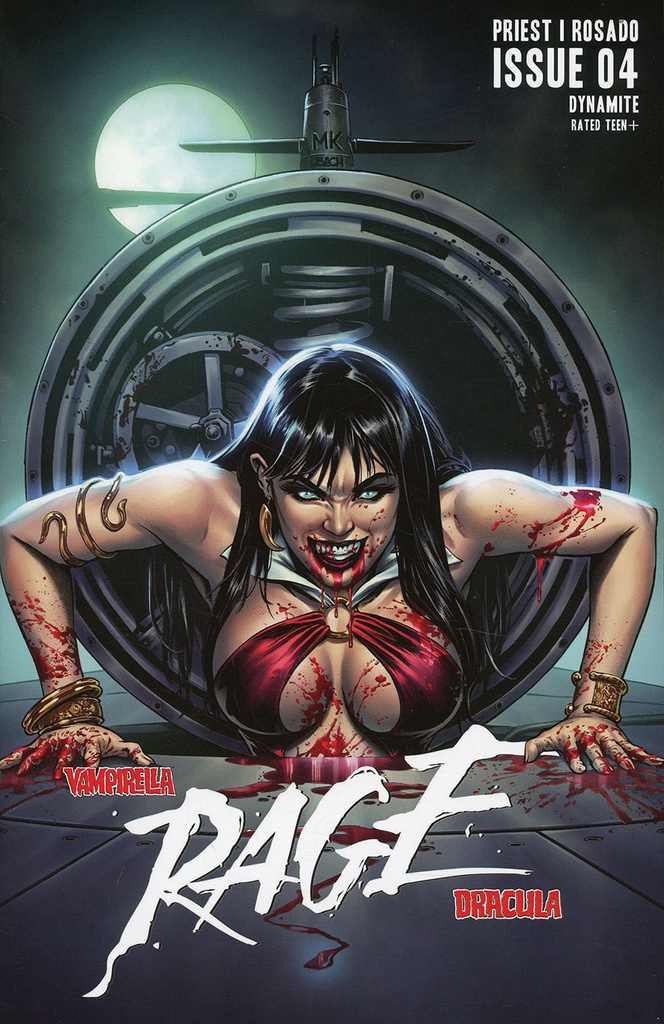 Vampirella/Dracula: Rage #4 (Cover C Mike Krome)