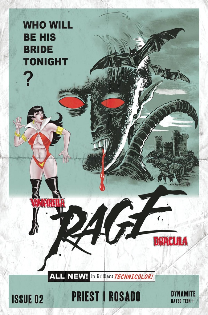 Vampirella/Dracula: Rage #2 (Cover C Ken Haeser)