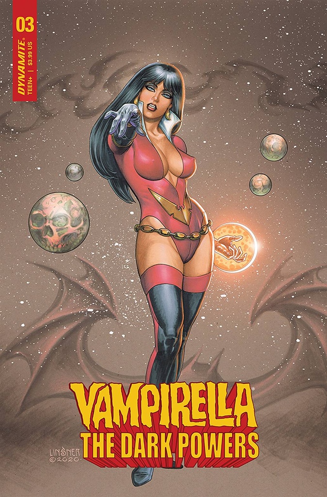 Vampirella: The Dark Powers #3 (Cover B Joseph Michael Linsner)