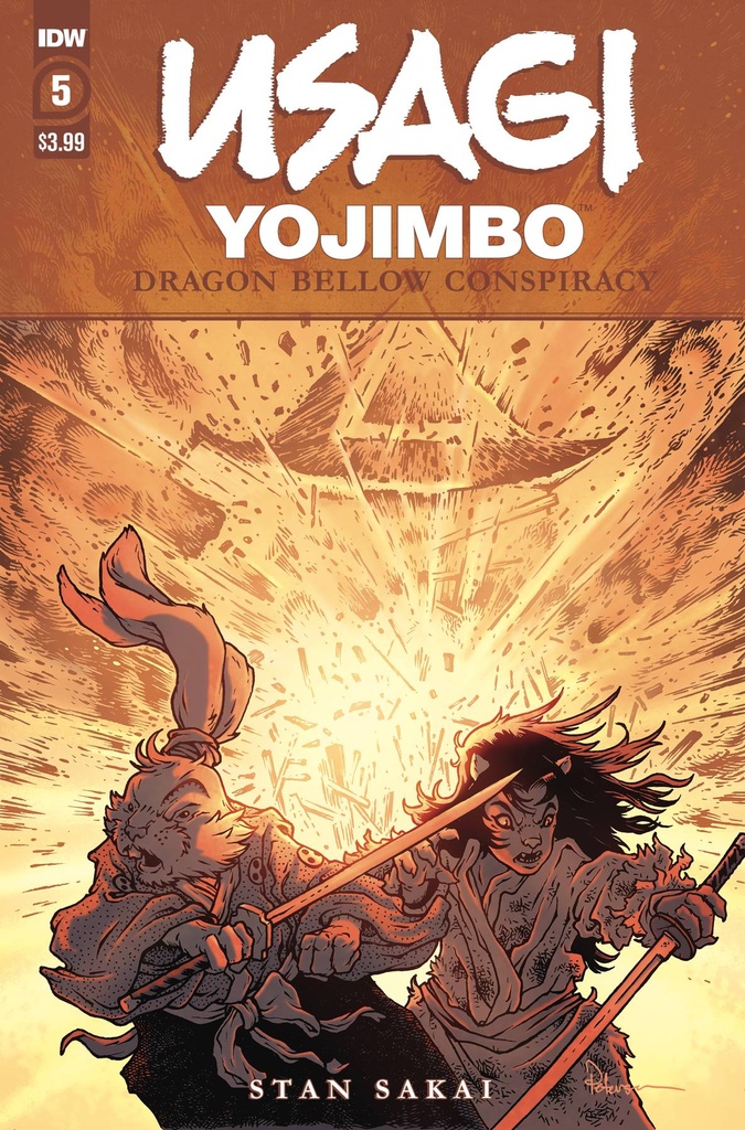 Usagi Yojimbo: The Dragon Bellow Conspiracy #5 of 6