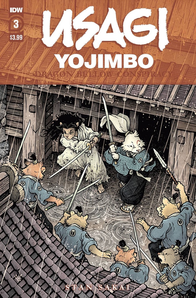 Usagi Yojimbo: The Dragon Bellow Conspiracy #3 of 6