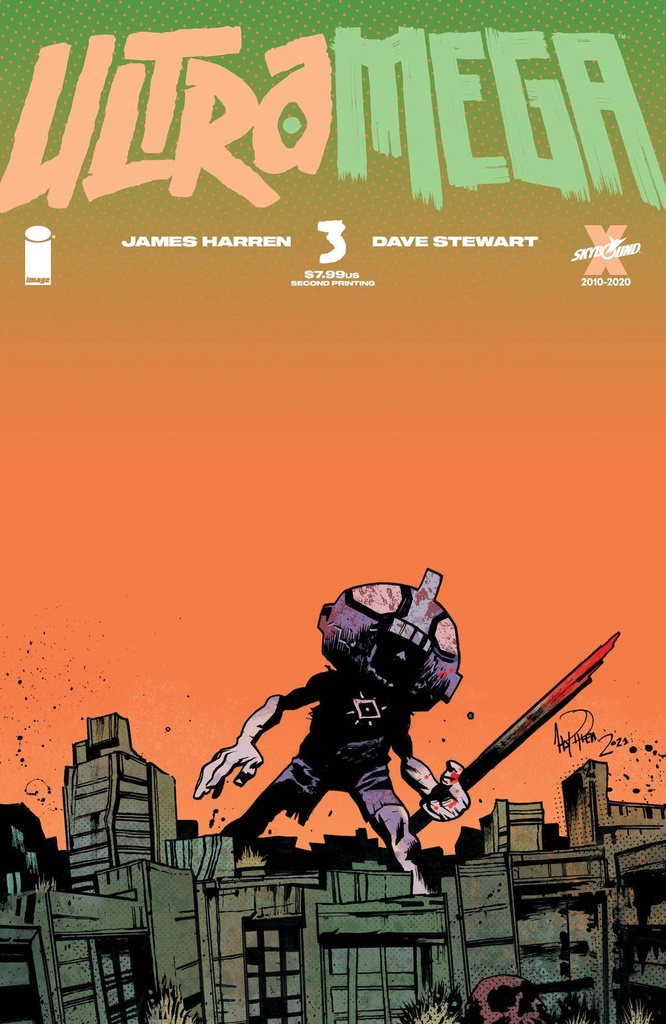 Ultramega #3 (2nd Printing James Harren Variant)