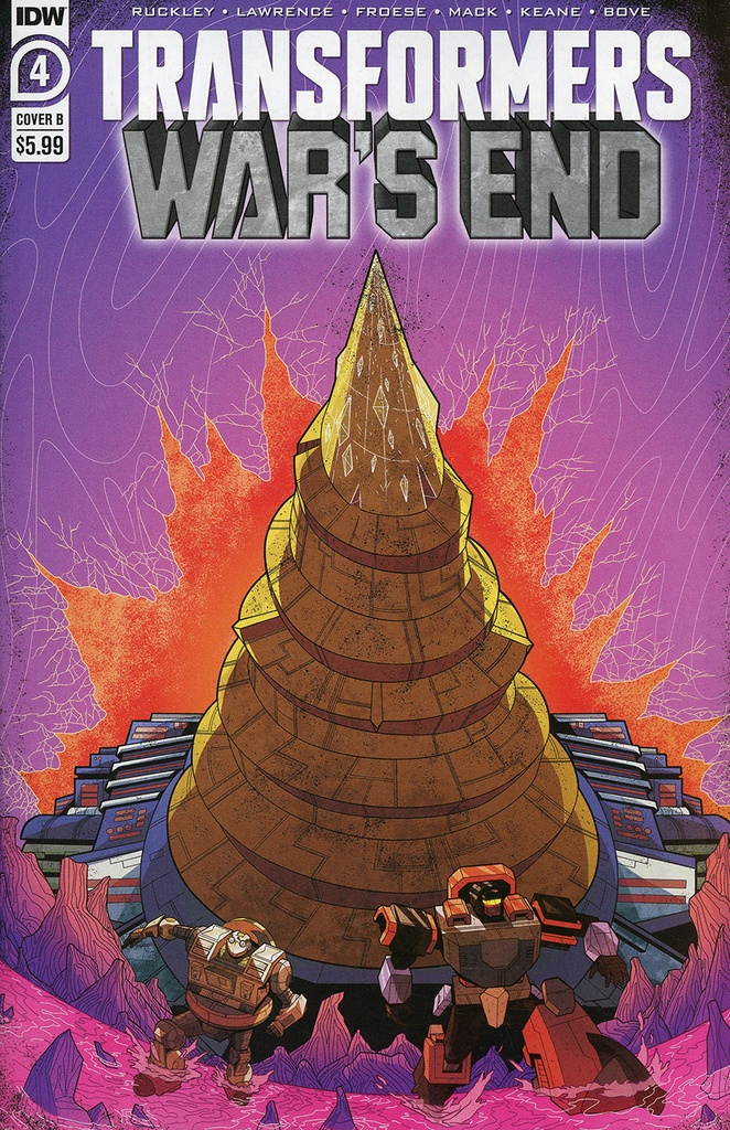 Transformers: War's End #4 of 4 (Cover B Phil Murphy)