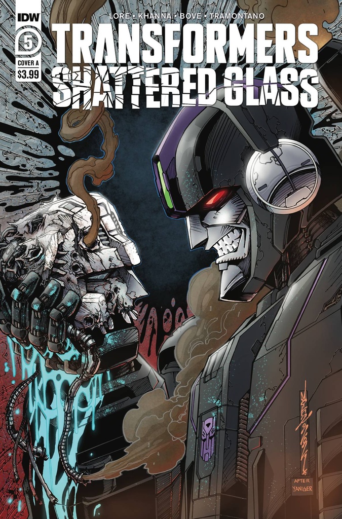 Transformers: Shattered Glass #5 of 5 (Cover A Alex Milne)