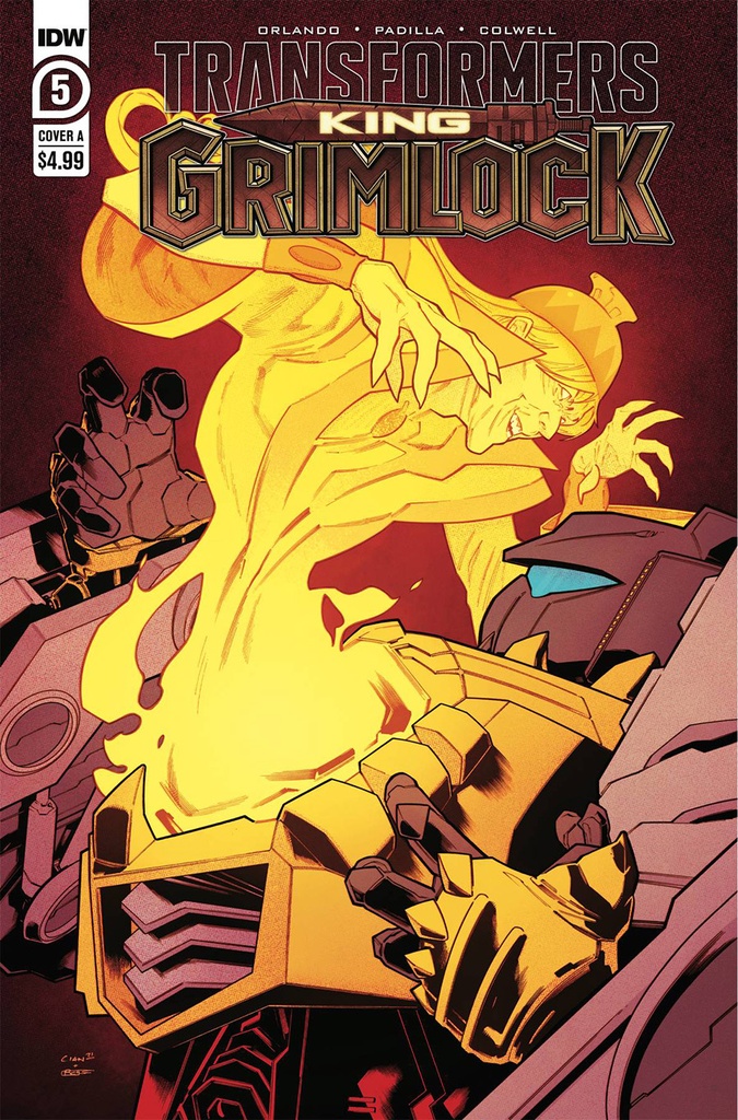 Transformers: King Grimlock #5 of 5 (Cover A Cian Tormey)