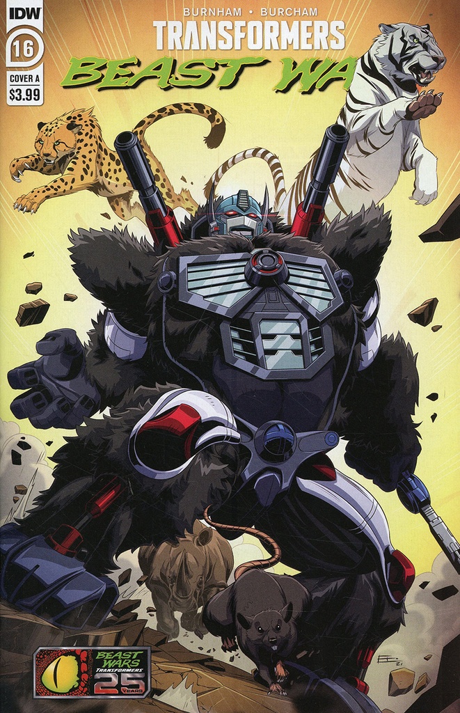 Transformers: Beast Wars #16 (Cover A Emilio Lopez)