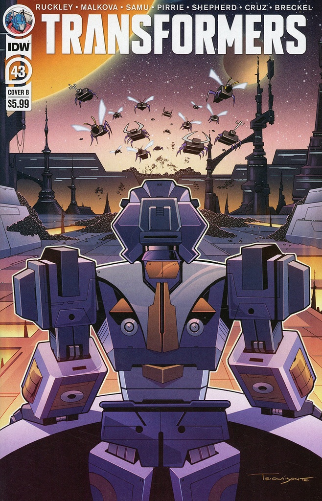 Transformers #43 (Cover B Thomas Deer)