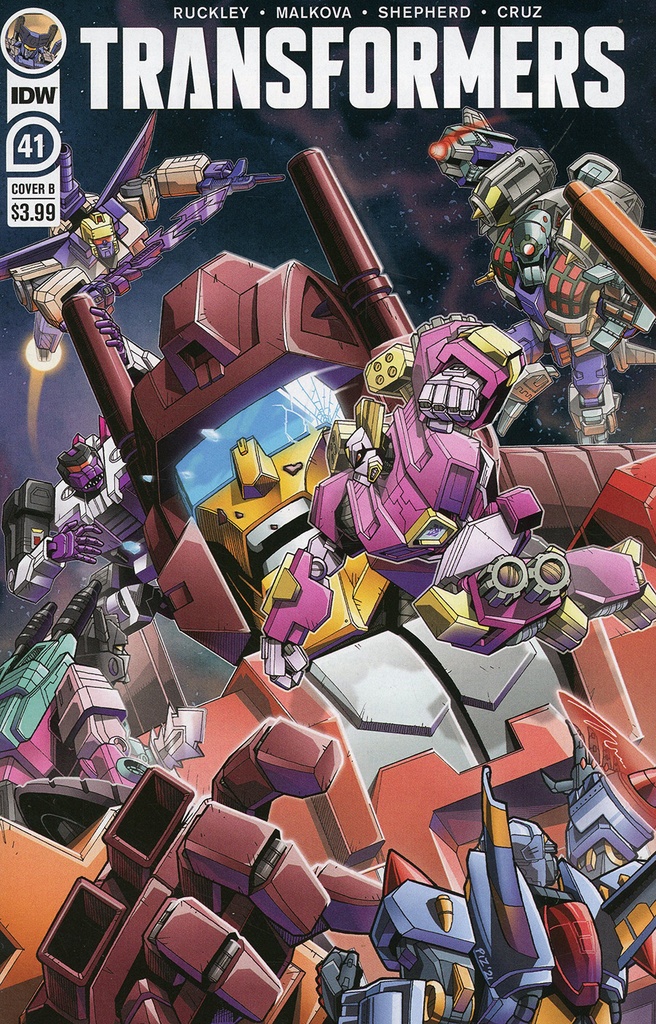 Transformers #41 (Cover B Ed Pirrie)