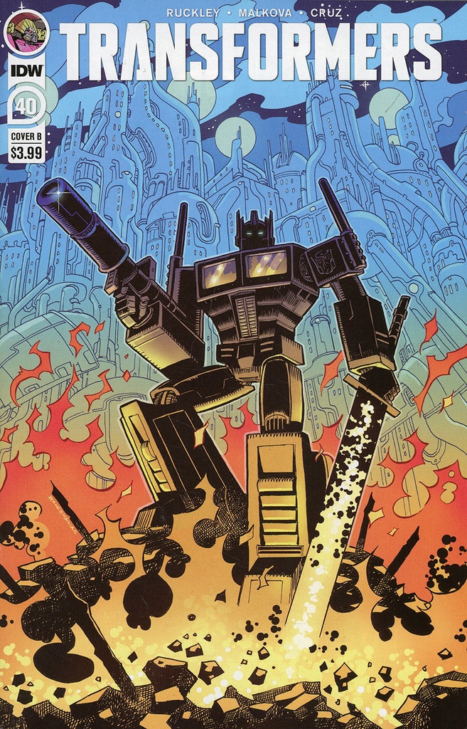 Transformers #40 (Cover B Nick Brokenshire)