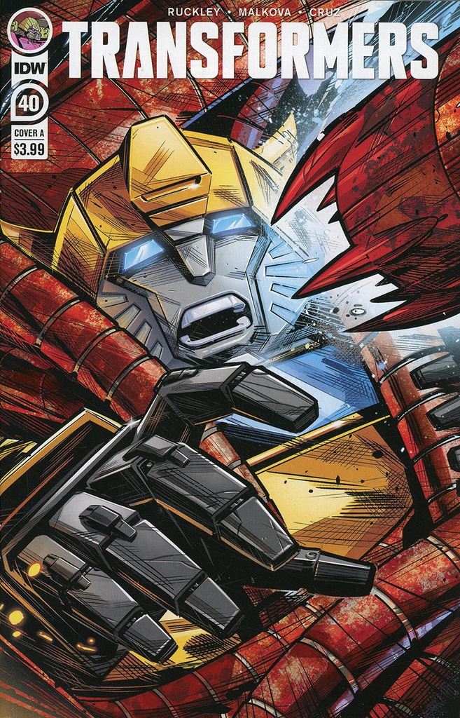 Transformers #40 (Cover A Angel Hernandez)