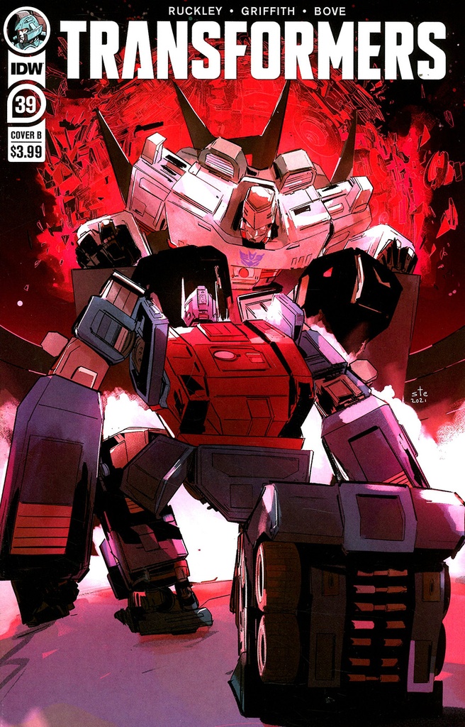 Transformers #39 (Cover B Stefano Simeone)