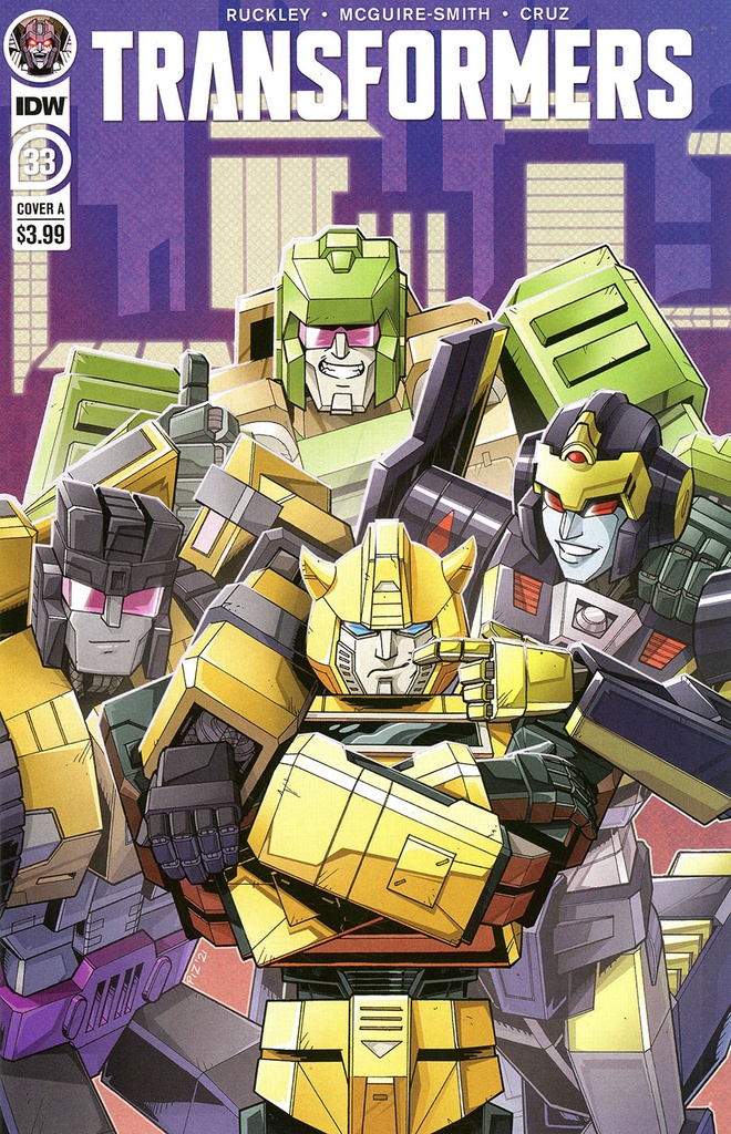 Transformers #33 (Cover A Ed Pierre)