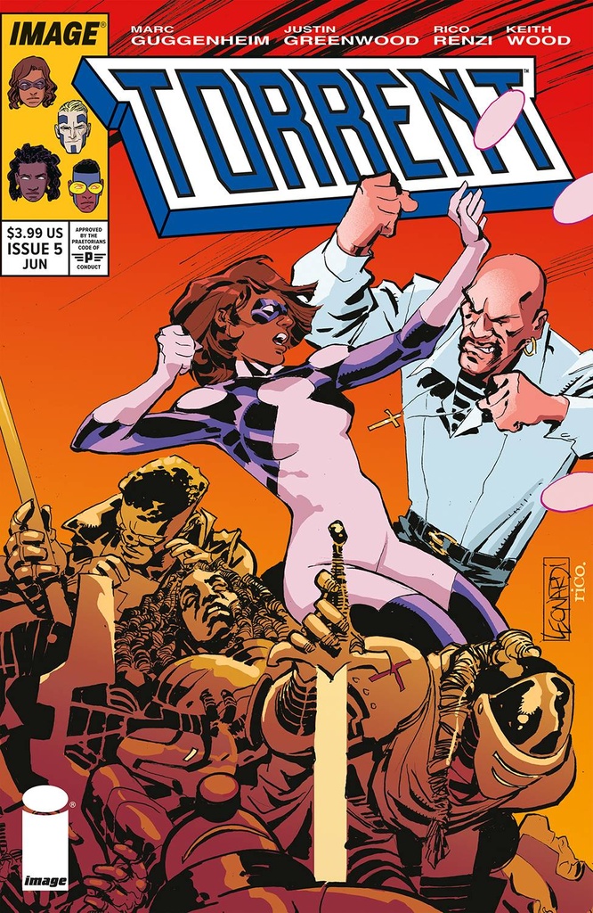 Torrent #5 (Cover C Rick Leonardi & Rico Renzi)