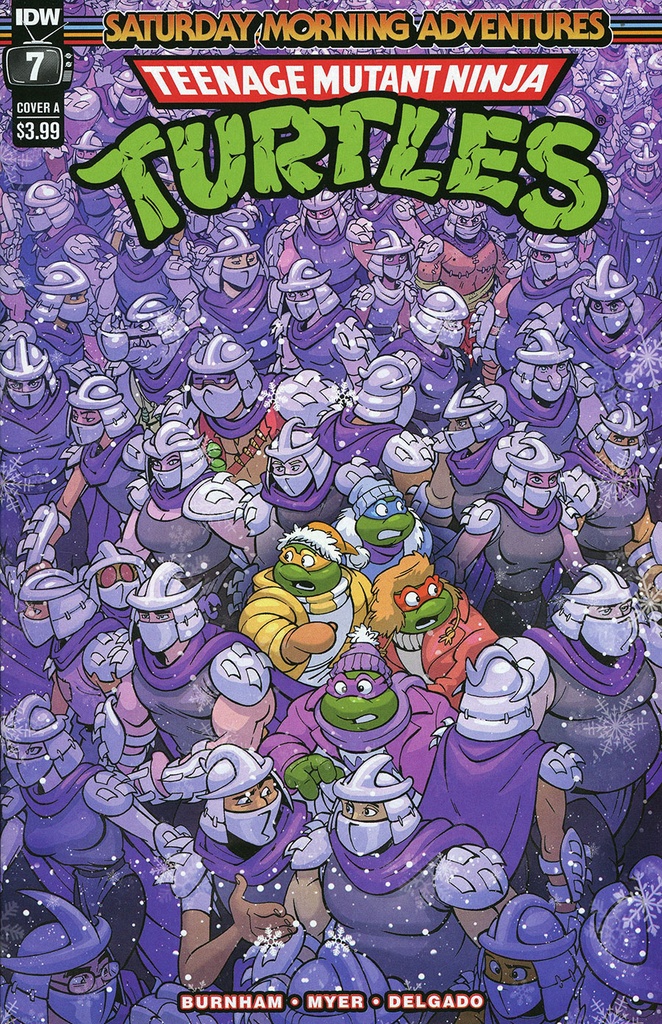 TMNT: Saturday Morning Adventures Cont. #7 (Cover A Jack Lawrence)