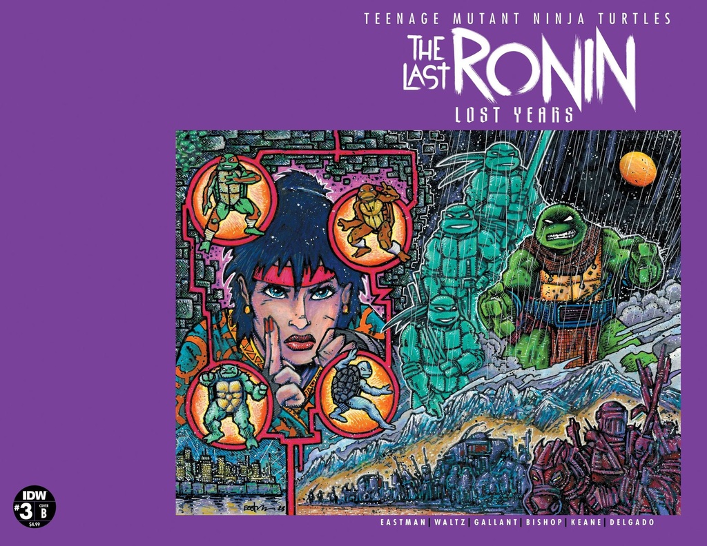 Teenage Mutant Ninja Turtles: The Last Ronin - The Lost Years #3 (Cover B Kevin Eastman & Ben Bishop)