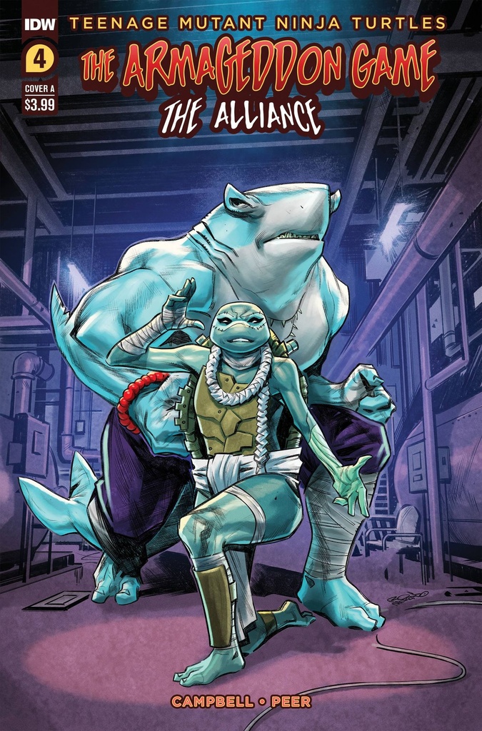 Teenage Mutant Ninja Turtles: The Armageddon Game - The Alliance #4 (Cover A Roi Mercado)