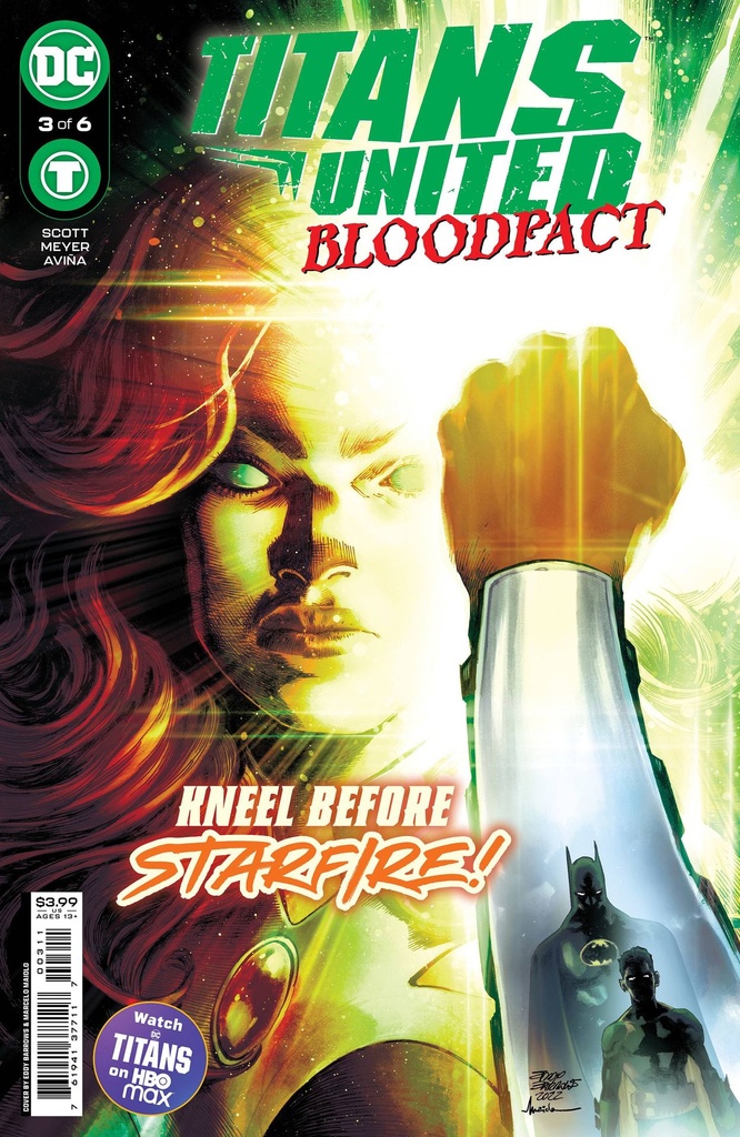 Titans United: Bloodpact #3 of 6 (Cover A Eddy Barrows)