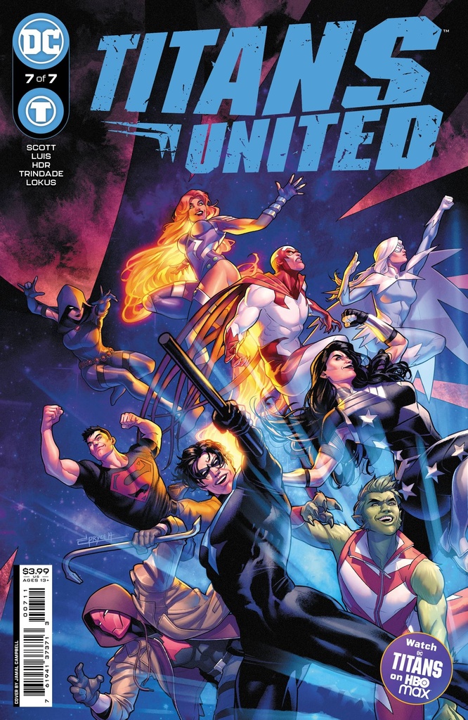 Titans United #7 of 7 (Cover A Jamal Campbell)