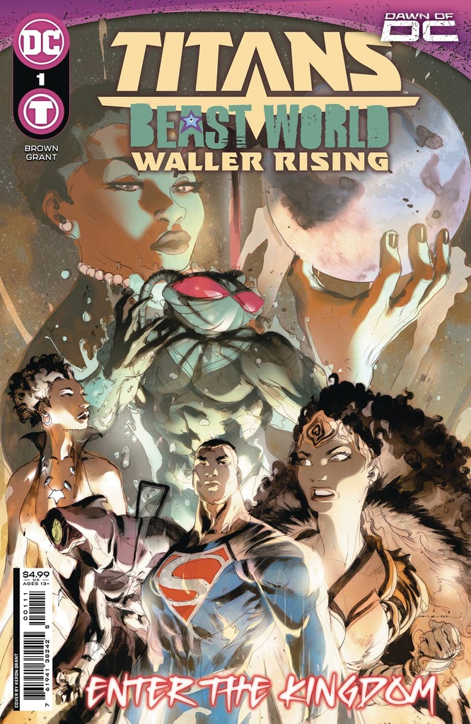 Titans: Beast World - Waller Rising #1 (Cover A Keron Grant)