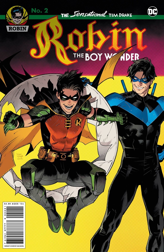 Tim Drake: Robin #2 (Cover B Dan Mora Card Stock Variant)