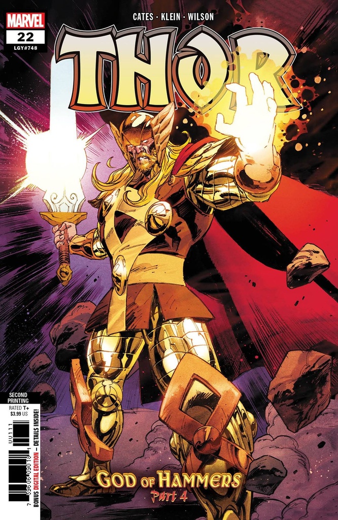 Thor #22 (2nd Printing Nic Klein Variant)