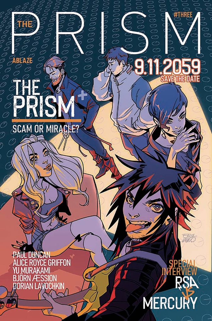 The Prism #3 (Cover B Erica Durso)