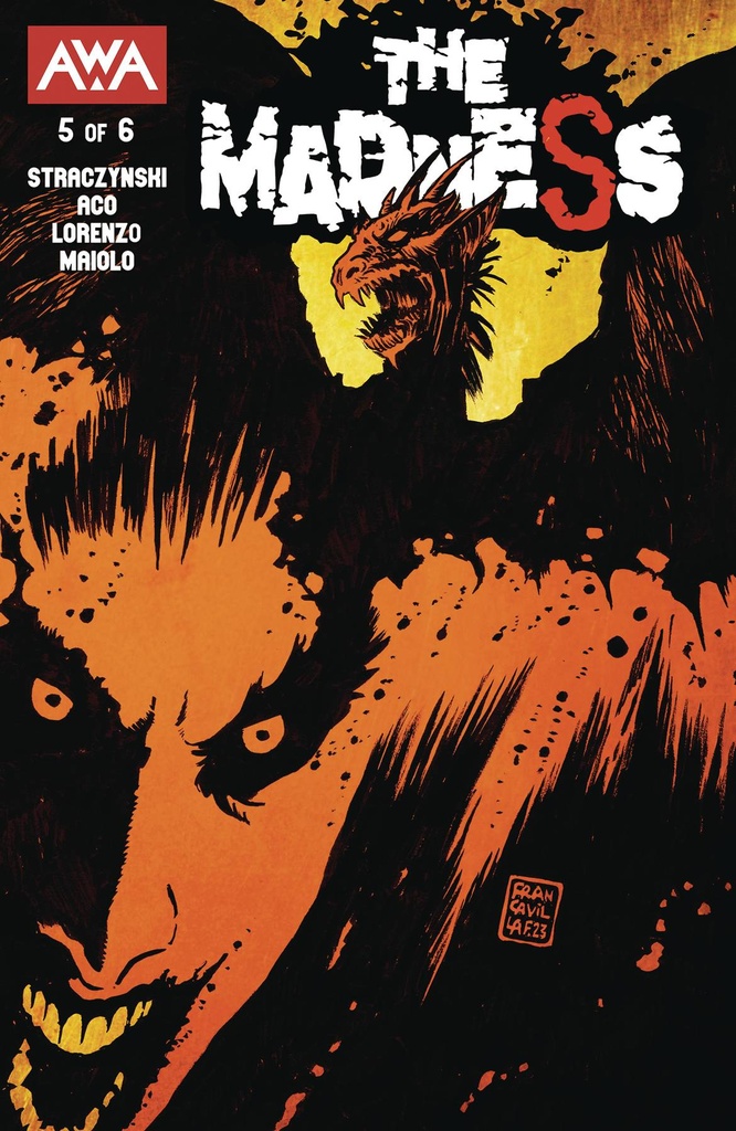 The Madness #5 of 6 (Cover B Francesco Francavilla)