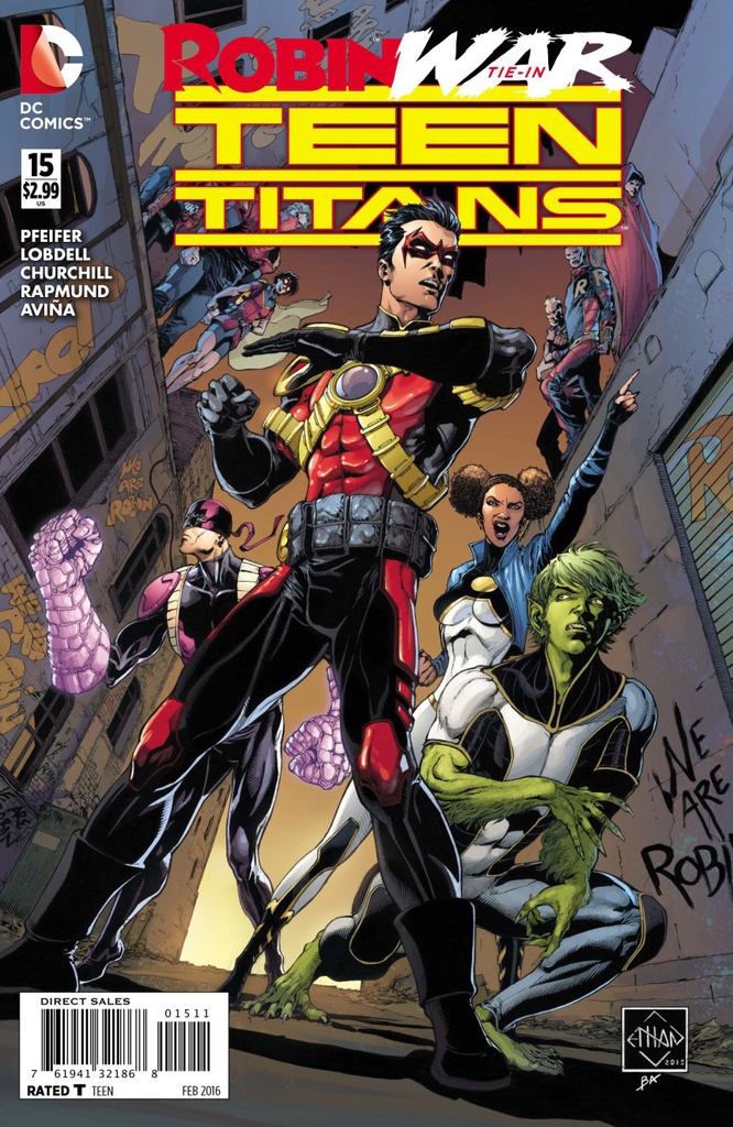 Teen Titans #15 (Robin War)