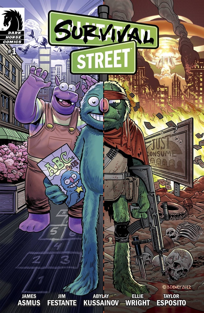 Survival Street #1 (Cover B Benjamin Dewey)