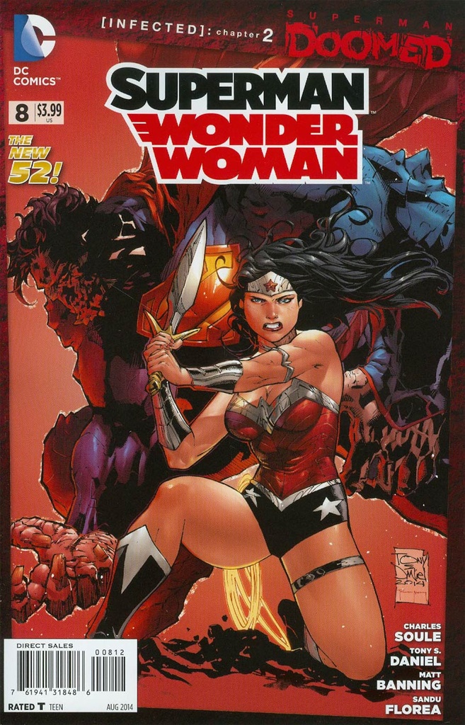 Superman/Wonder Woman #8 (Doomed 2nd Printing)