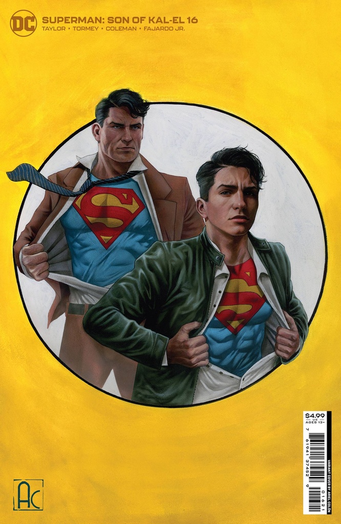 Superman: Son of Kal-El #16 (Cover B Ariel Colon Card Stock Variant)