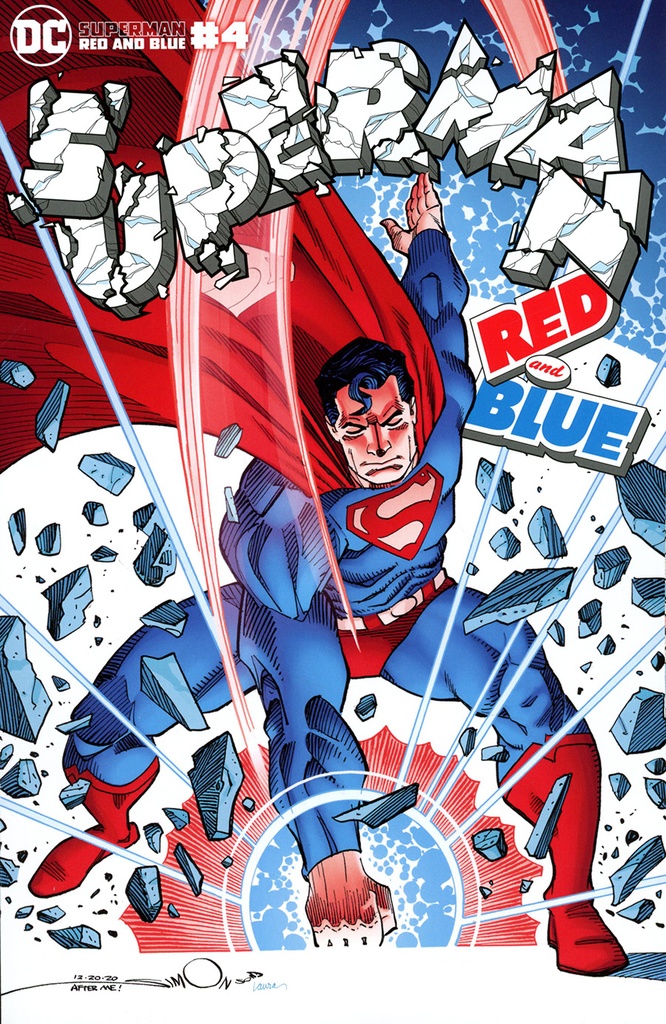 Superman: Red & Blue #4 (Walter Simonson Card Stock Variant)