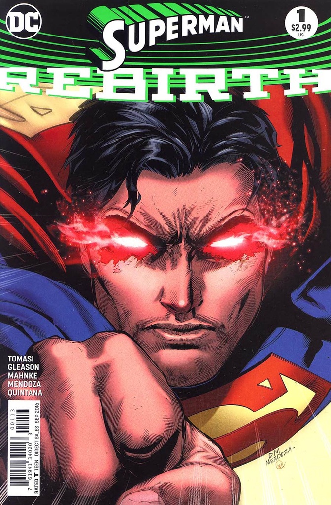 Superman: Rebirth #1 (3rd Printing)