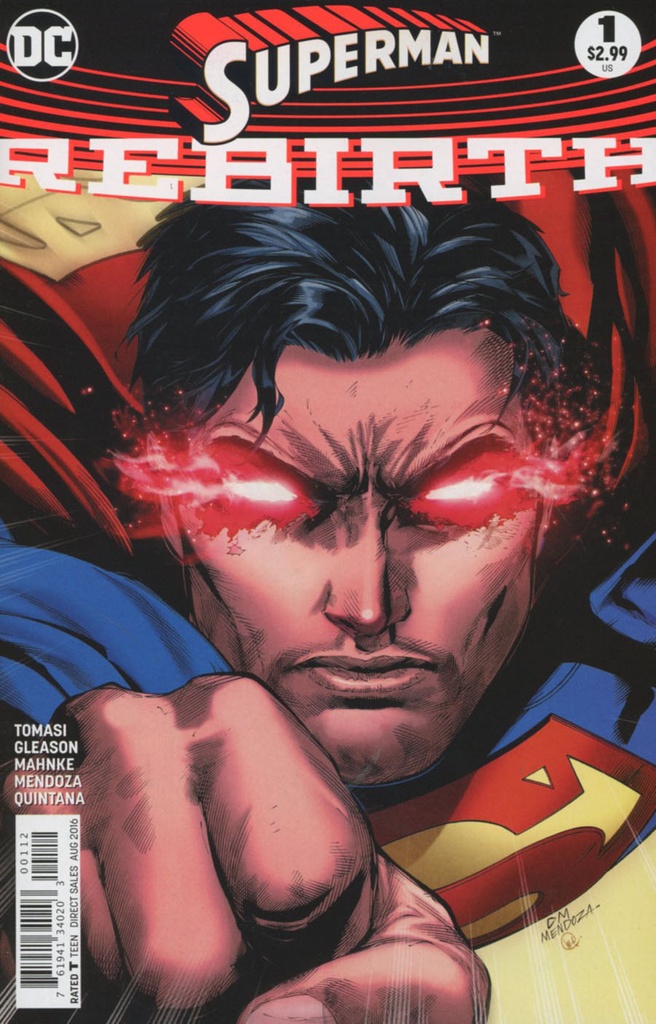 Superman: Rebirth #1 (2nd Printing)