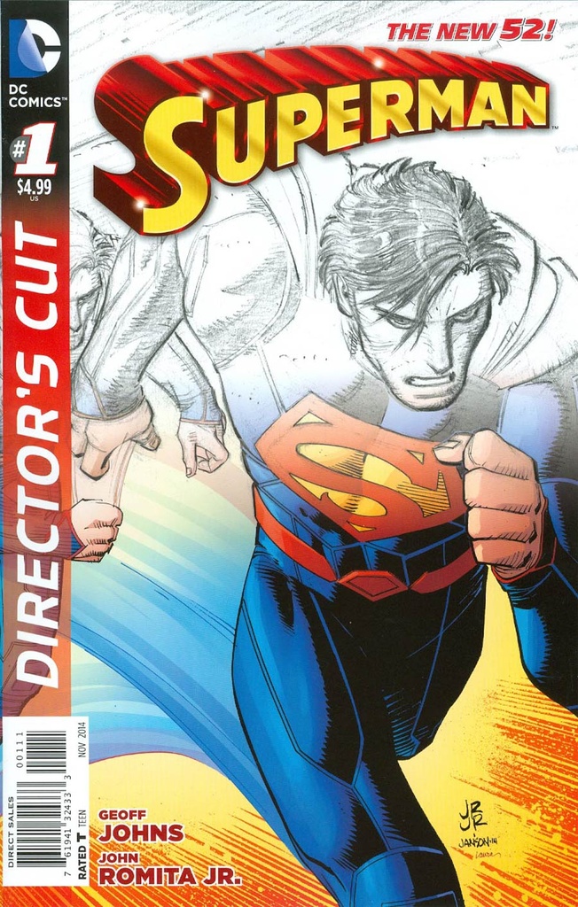 Superman by Geoff Johns & John Romita Jr: Director's Cut #1