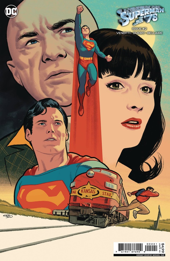 Superman '78: The Metal Curtain #2 of 6 (Cover B Michael Cho Card Stock Variant)