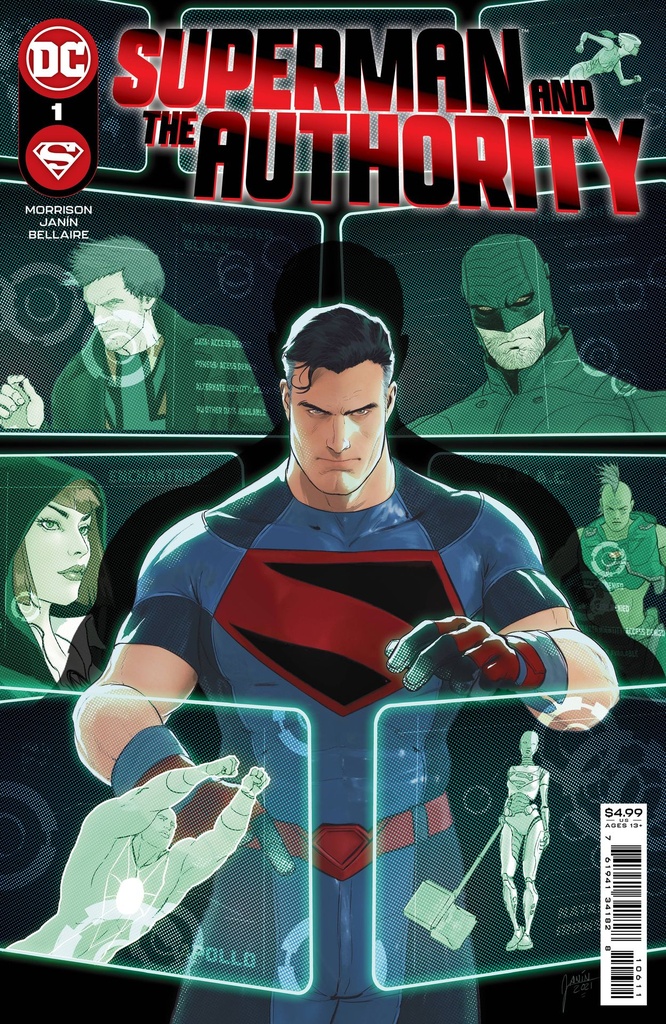 Superman and the Authority #1 of 4 (Cover A Mikel Janin)