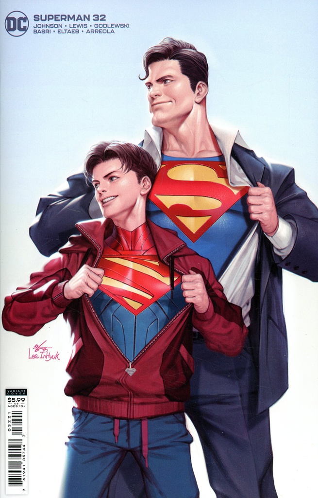 Superman #32 (Cover B Inhyuk Lee Card Stock Variant)