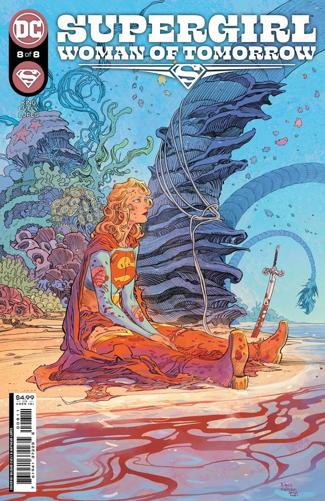 Supergirl: Woman of Tomorrow #8 (Cover A Bilquis Evely)