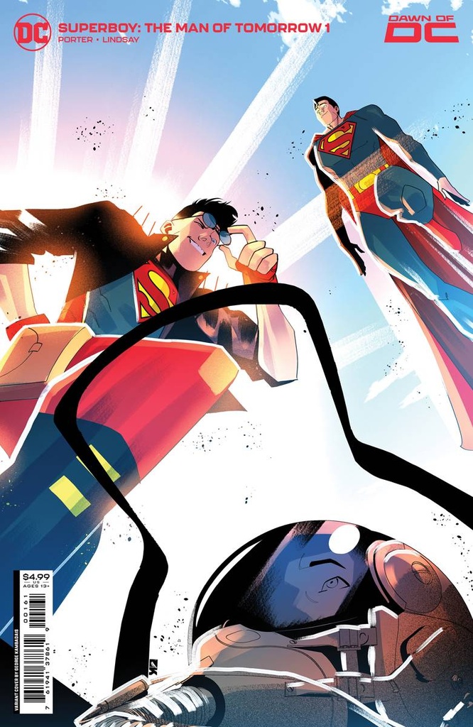 Superboy: The Man of Tomorrow #1 of 6 (Cover C George Kambadais Superman Card Stock Variant)