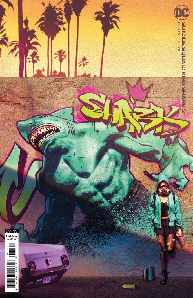 Suicide Squad: King Shark #2 of 6 (Cover B Jorge Molina Card Stock Variant)