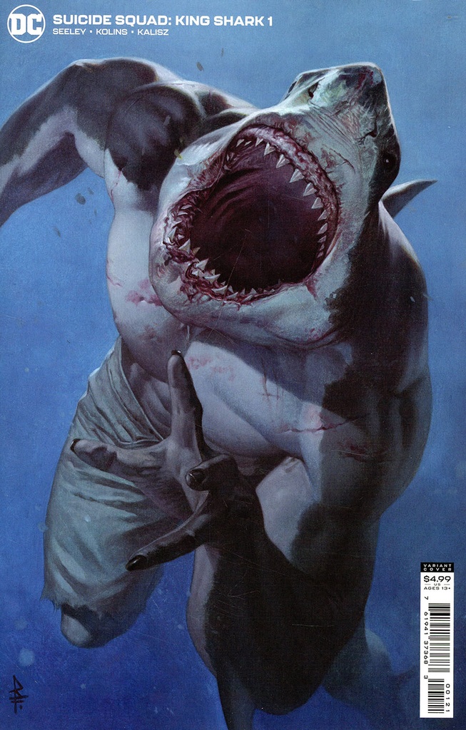 Suicide Squad: King Shark #1 of 6 (Cover B Riccardo Federici Card Stock Variant)