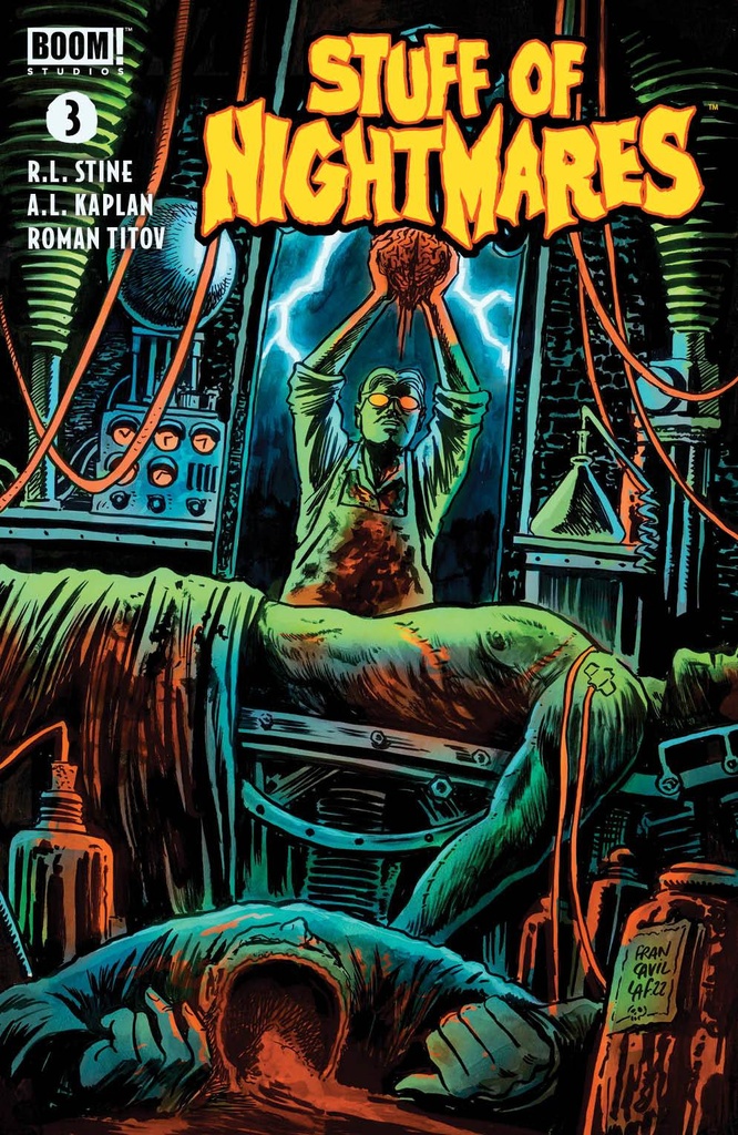 Stuff of Nightmares #3 of 4 (Cover A Francesco Francavilla)